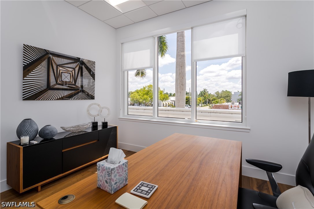 Private office overlooking Tamiami Trail